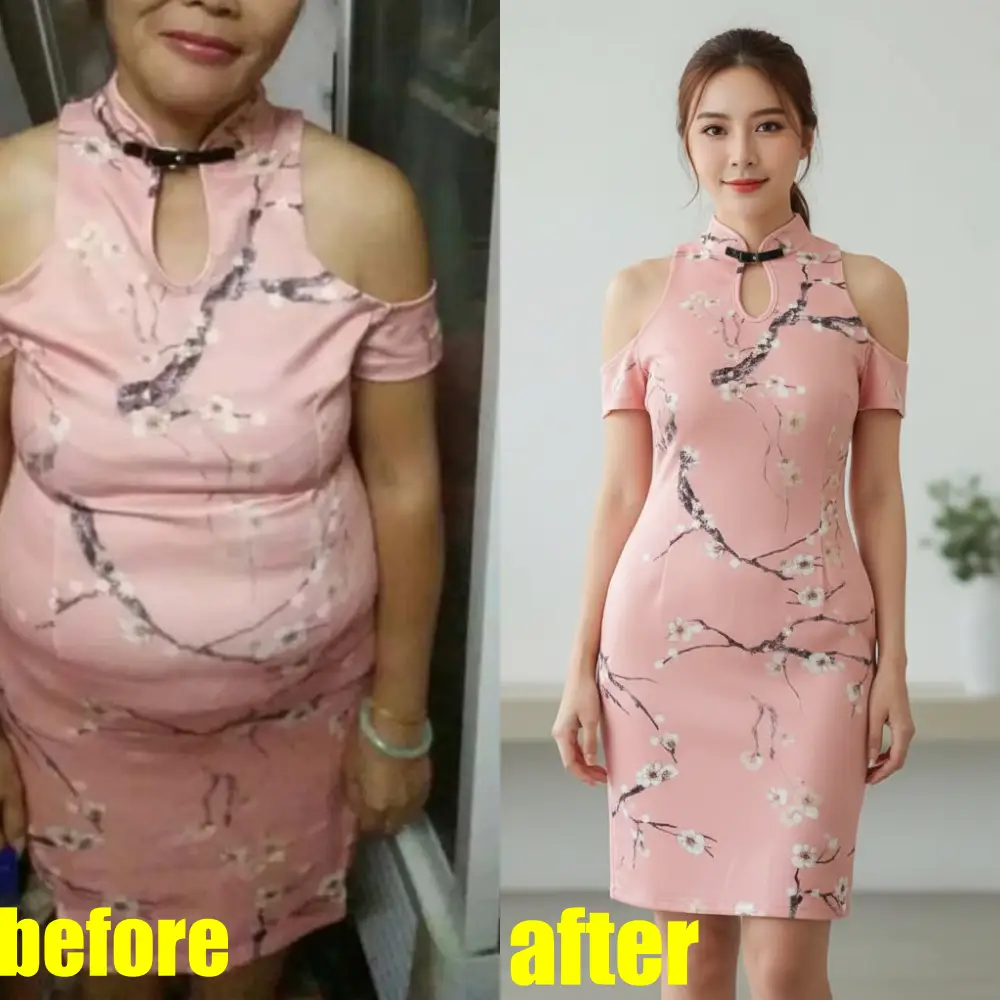 Vinted product photo enhanced by Studioify AI editor